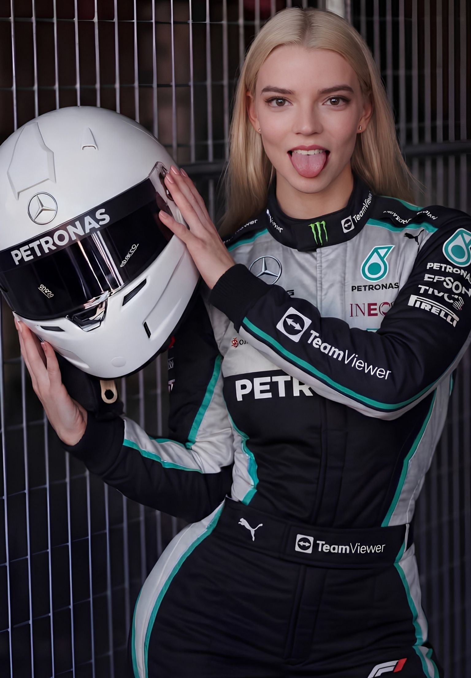 mercedes-petronas-f1-girl