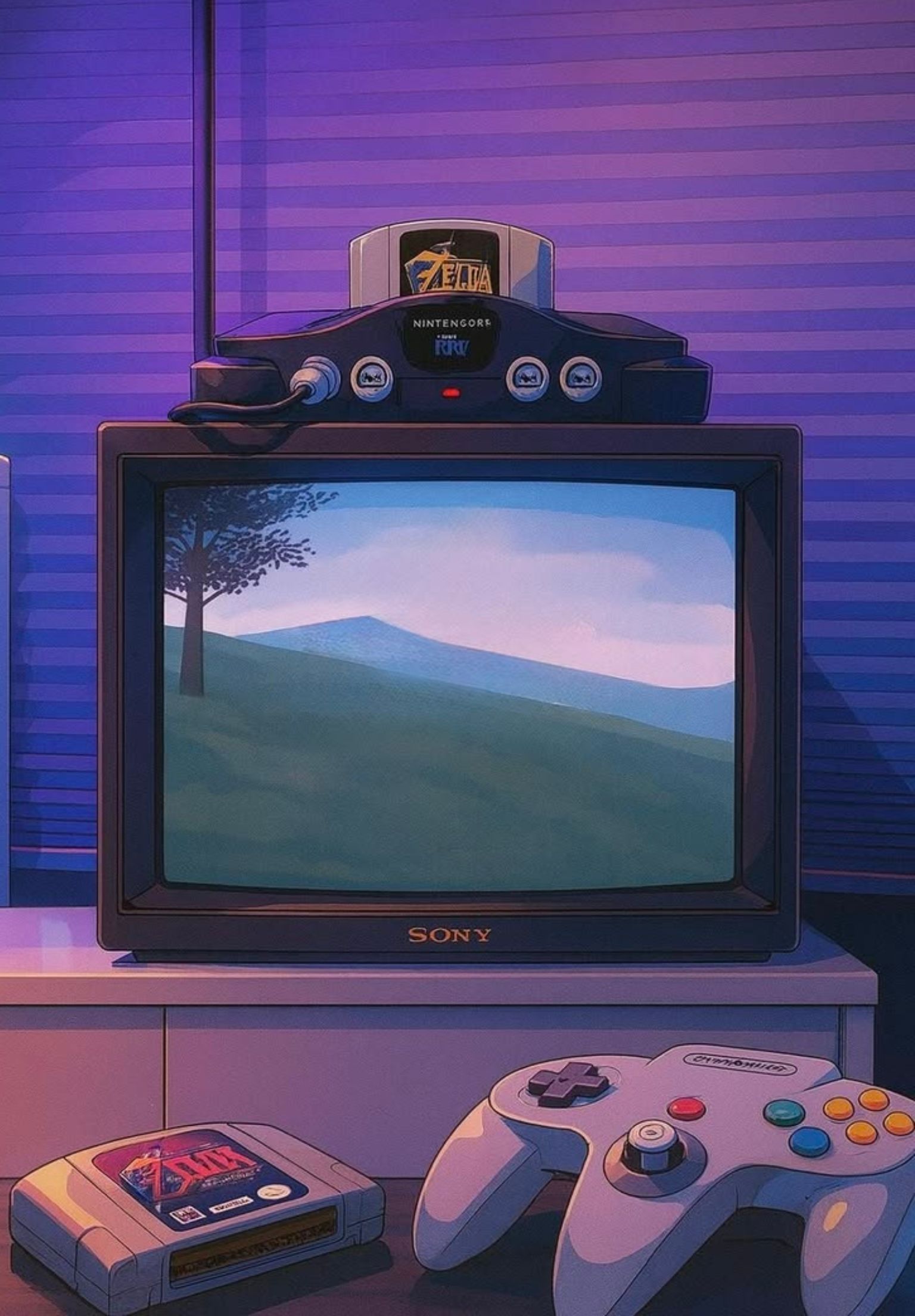 Sony gaming aesthetic