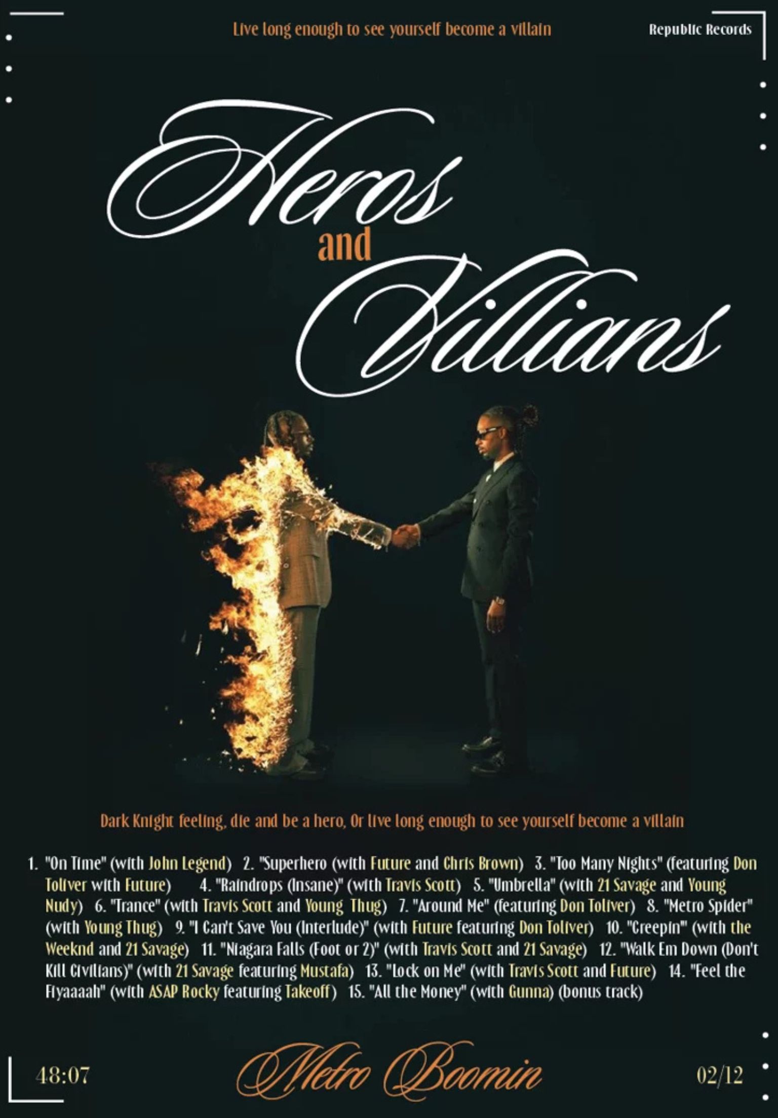 Heros and Villians