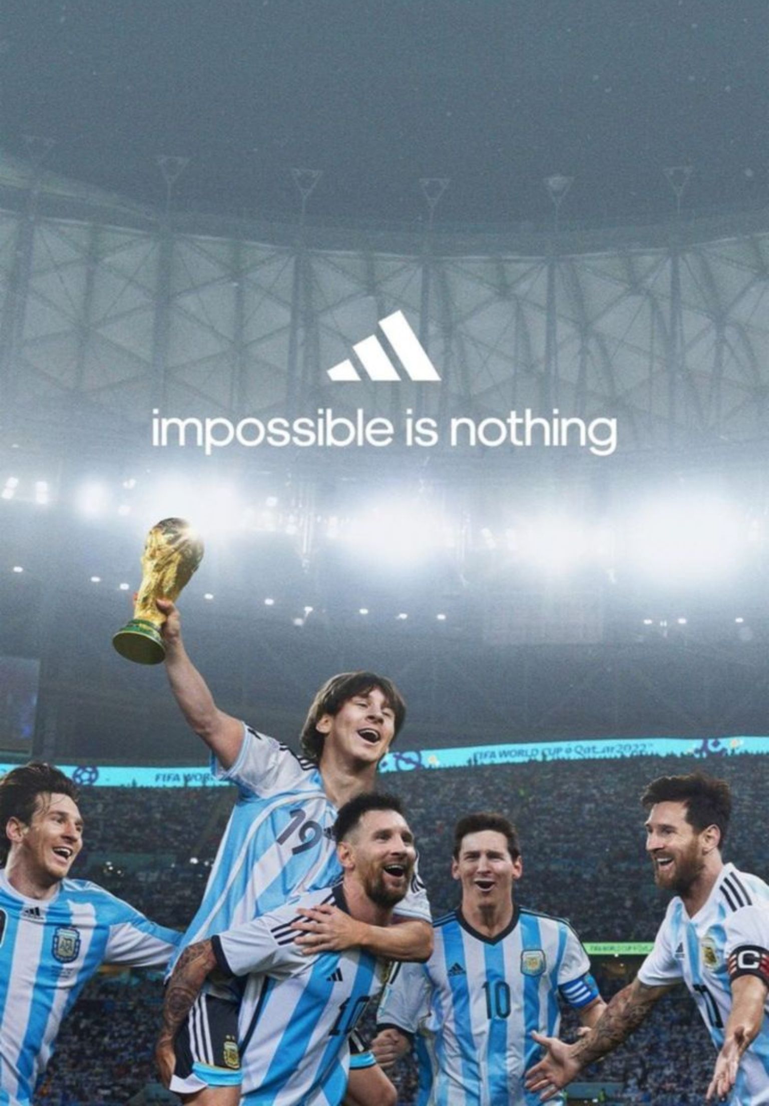 Messi impossible is nothing